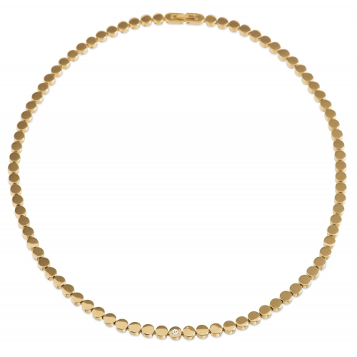 Boccia 08074-04 Titan-Collier für Damen Goldfarben