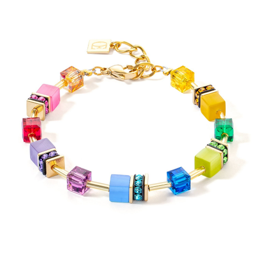 Coeur de Lion 2810/30-1500 Damen-Armband GeoCUBE Multicolor