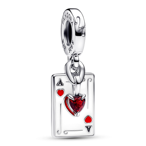 Pandora 793420C01 Charm-Anhänger Disney Villains Herzkönigin Silber