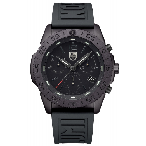 Luminox XS.3141.BO.1.SET Taucheruhr Chrono Pacific Diver Schwarz mit 2 Bändern