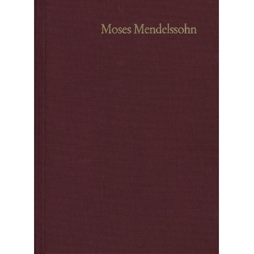 Moses Mendelssohn - Moses Mendelssohn: Gesammelte Schriften. Jubiläumsausgabe / Band 17: Hebräische Schriften II,4