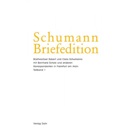 Schumann-Briefedition / Schumann-Briefedition II.16