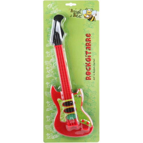 Boogie Bee Rockgitarre, rot, 40 cm