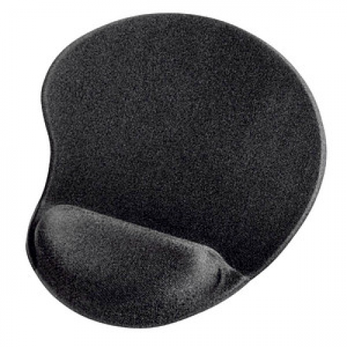 hama Mousepad mit Handgelenkauflage Ergonomic schwarz