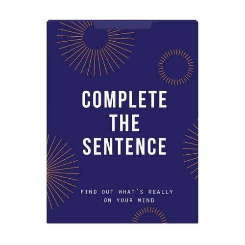 Complete the Sentence