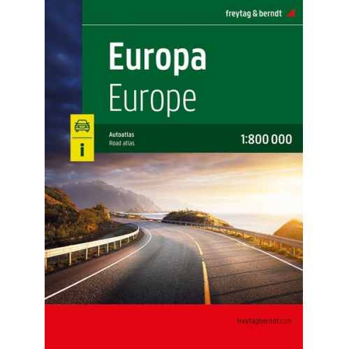 Europa, Autoatlas 1:800.000, freytag & berndt