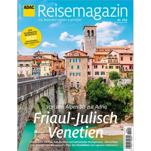 ADAC Reisemagazin mit Titelthema Friaul-Julisch-Venetien