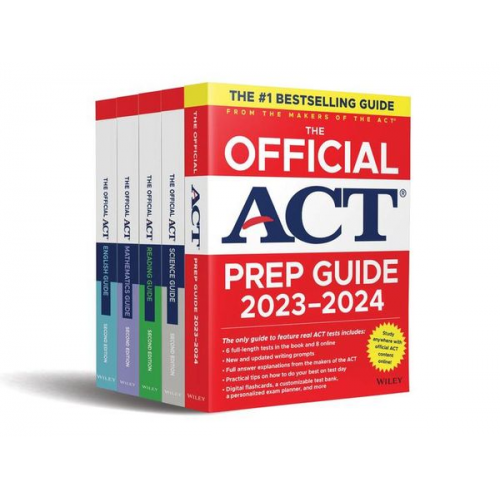 ACT - The Official ACT Prep & Subject Guides 2023-2024 Complete Set