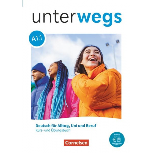 Jens Magersuppe Anne Raetz Maren Schoenfelder Maria Weidner - Unterwegs A1: Teilband 1 - Allgemeine Ausgabe - Kurs- und Übungsbuch inkl. E-Book und PagePlayer-App