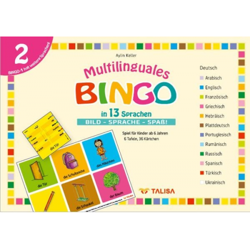 Aylin Keller - Multilinguales BINGO in 13 Sprachen (Nr.2)