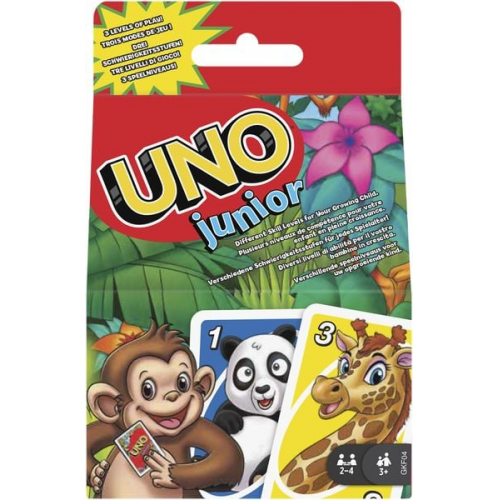 Mattel GKF04 - UNO Junior Kartenspiel, für Kinder ab 3 Jahren