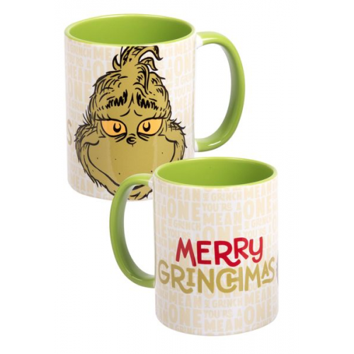 Mug - Merry Grinchmas -inner green