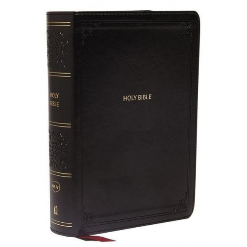 Thomas Nelson - Nkjv, Reference Bible, Compact, Leathersoft, Black, Red Letter Edition, Comfort Print