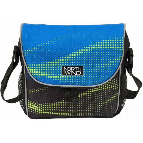 Northwind Lenkertasche Waves Junior blau/lime blau/lime