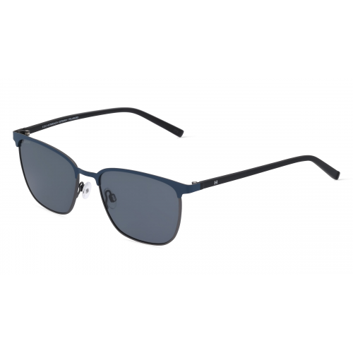 Humphrey’s eyewear 586128 Herren-Sonnenbrille Vollrand Browline Metall-Gestell, blau