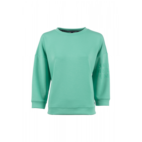 Soquesto Sweatshirt 3/4 Nalani jade green