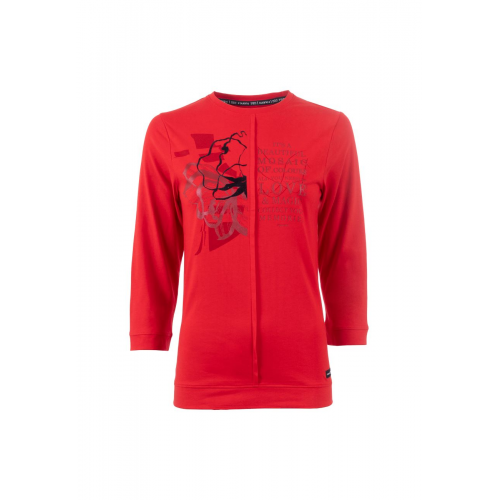 Soquesto Shirt 3/4 NannetteSOQ true red