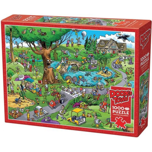 Cobble Hill - Verrückter Golfplatz, 1000 Teile