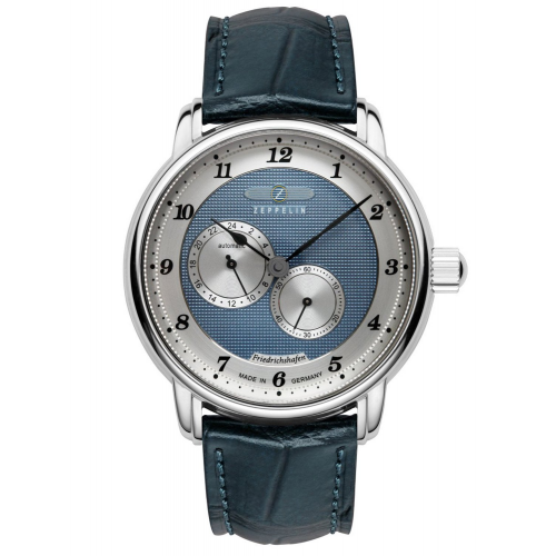 Zeppelin 8568-3 Herrenuhr Automatik Friedrichshafen Blau