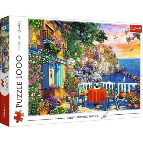 Puzzle 1000 Blick auf die Cinque Terre