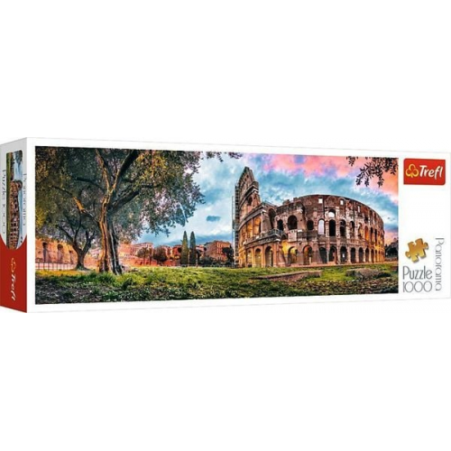 Puzzle 1000 Panorama Kolosseum im Morgengrauen