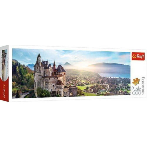 Puzzle 1000 Panorama Schloss Menthon,Frankreich