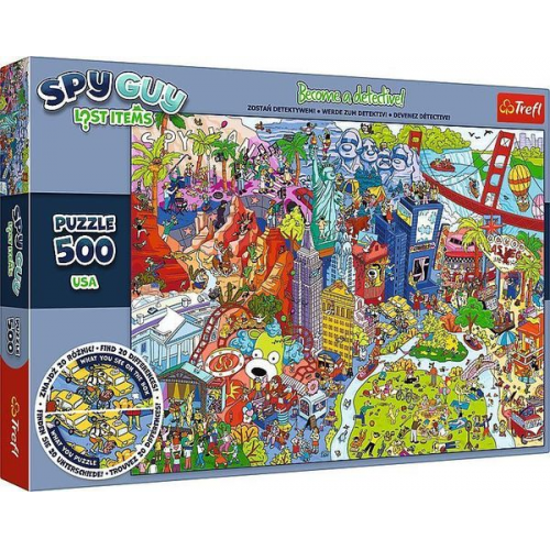 Puzzle 500 Spy Guy USA