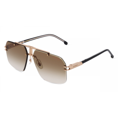 Carrera 1054/S Herren-Sonnenbrille Vollrand Pilot Metall-Gestell, gold