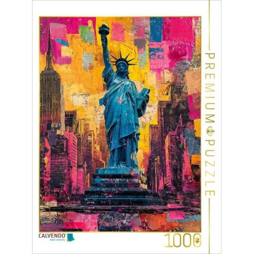 CALVENDO Puzzle Liberty | 1000 Teile Lege-Größe 64x48cm Foto-Puzzle für glückliche Stunden