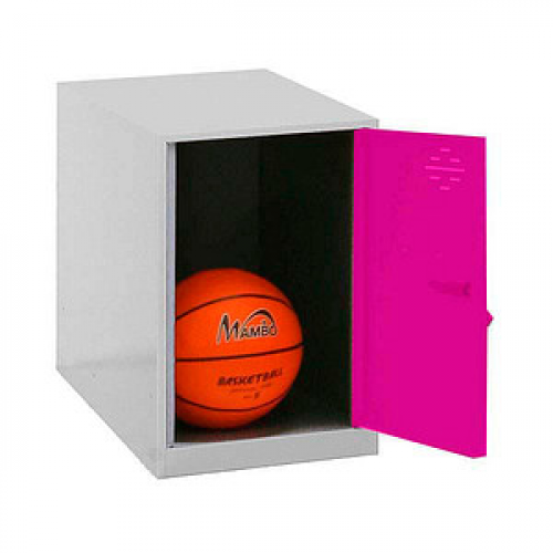 Simonrack Spind SIMONLOCKER DISM grau, pink 8425437117572, 1 Schließfach 40,0 x 50,0 x 47,5 cm