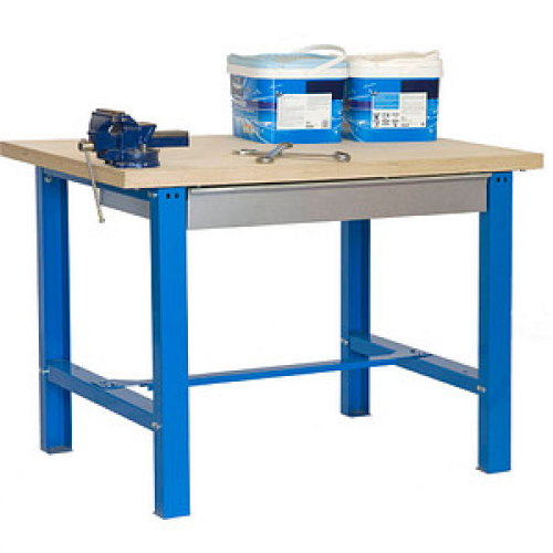 Simonrack Werkbank SIMONWORK BT6 BOX blau 1 Schublade 150,0 x 75,0 x 86,5 cm