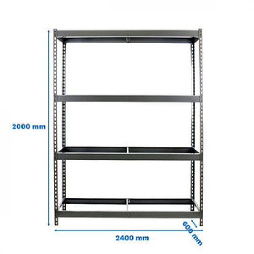 Simonrack Schwerlastregal SIMONFORTE 8435104975961 grau 240,0 x 60,0 x 200,0 cm