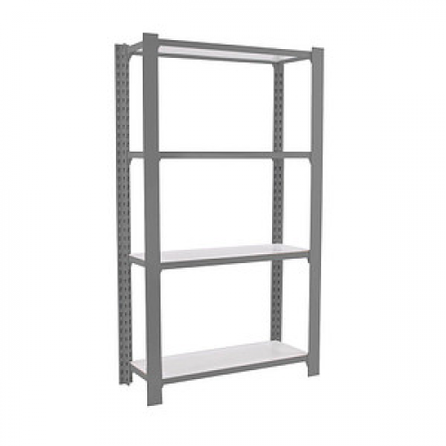 Simonrack Regal OFFICLICK 8435104994238 grau, weiß 90,0 x 30,0 x 150,0 cm