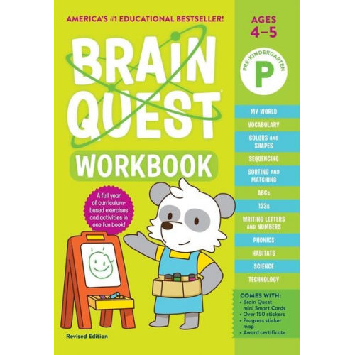 Liane Onish Workman Publishing - Brain Quest Workbook: Pre-K