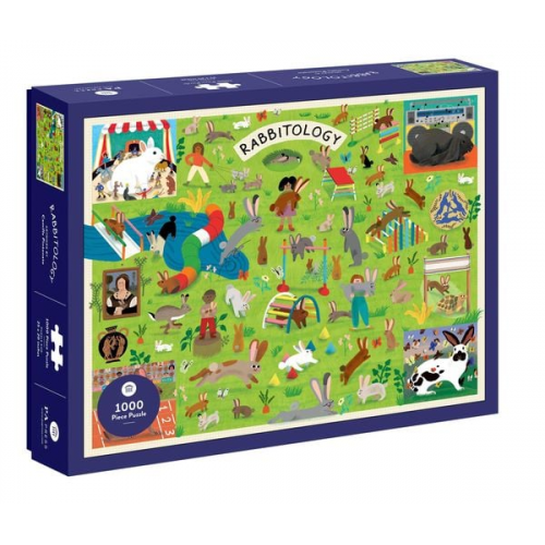 Rabbitology 1000 Piece Puzzle