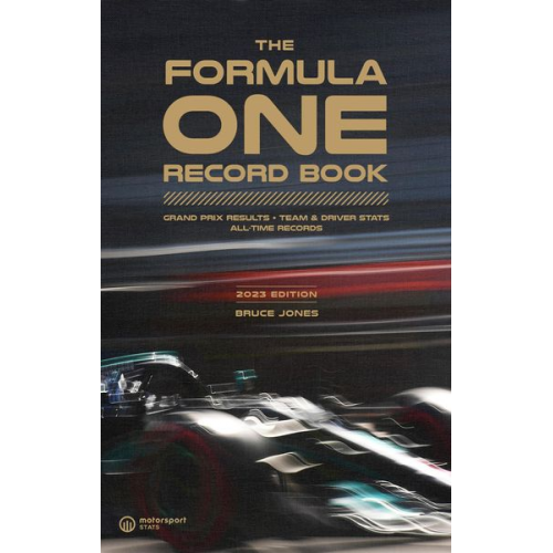 Bruce Jones - The Formula One Record Book (2023)