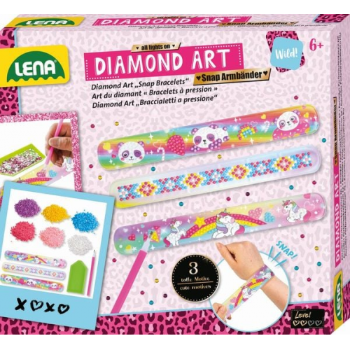 Lena - Diamond Art Snap Armbänder, FS