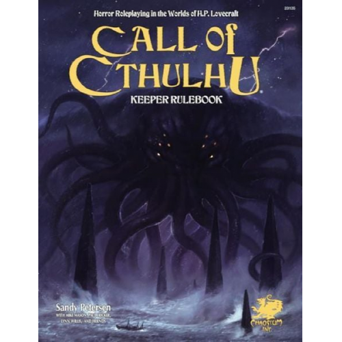 Sandy/ Willis  Lynn/ Mason  Mike (EDT) Petersen - Call of Cthulhu Keeper Rulebook - Revised Seventh Edition: Horror Roleplaying in the Worlds of H.P. Lovecraft