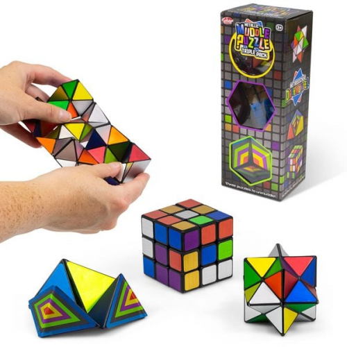 Metallic Muddle Puzzle Triple Pack