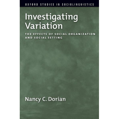 Nancy C. Dorian - Investigating Variation