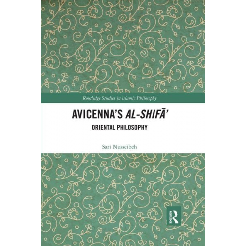 Sari Nusseibeh - Avicenna's Al-Shif¿