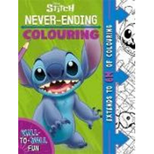 Walt Disney - Disney Stitch: Never-Ending Colouring