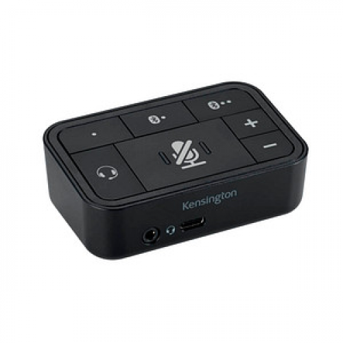 Kensington Universeller 3-in-1 Pro Audio Switch  USB-C 3.0/3,5mm/Bluetooth Audio-Switch für Headset