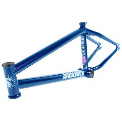 Rahmen sunday street sweeper 20 5" metallic blue