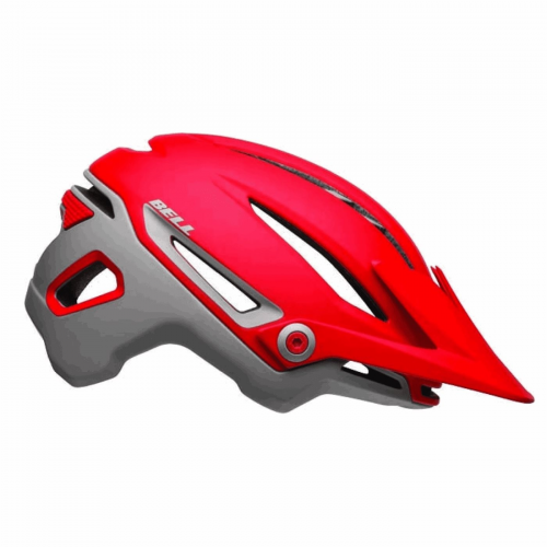 Helm sixer mips grau / rot 52 / 56cm grösse s