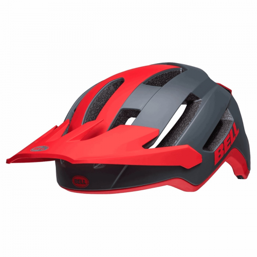 Helm 4forty air mips grau/rot größe 58/62cm