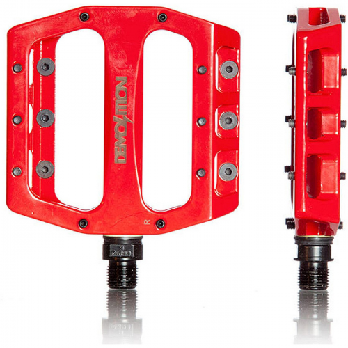 Pedale demolition trooper 9/16" rot cnc-aluminium