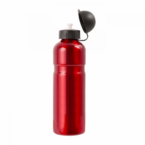 Aluminiumflasche mit verschluss 750 ml rot