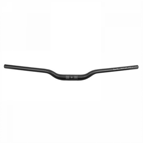 MTB Ergo XXL Lenker Schwarz 31.8mm L700mm AL 6061 T6 mit Rise 30mm