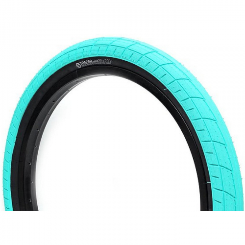 Salt tire tracer 16 x 2 2" 65 psi teal